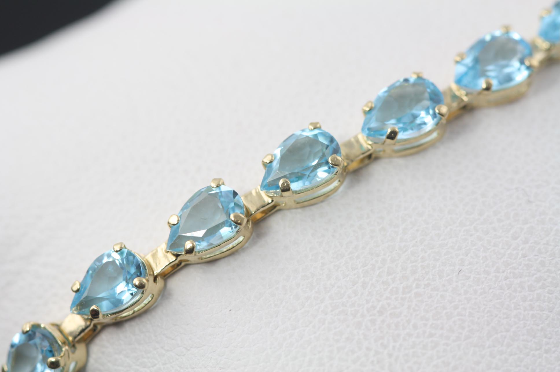 Blue Topaz Bracelet